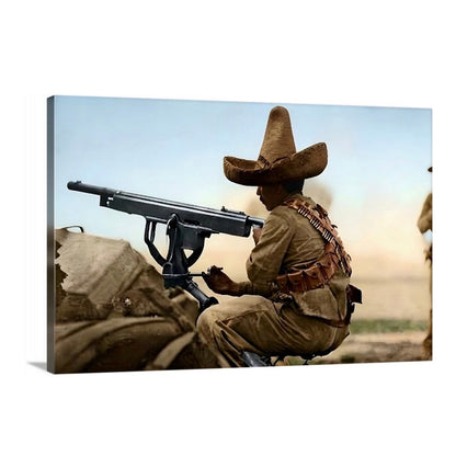 Mexican Machine Gunner