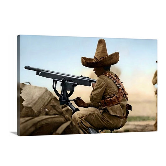 Mexican Machine Gunner